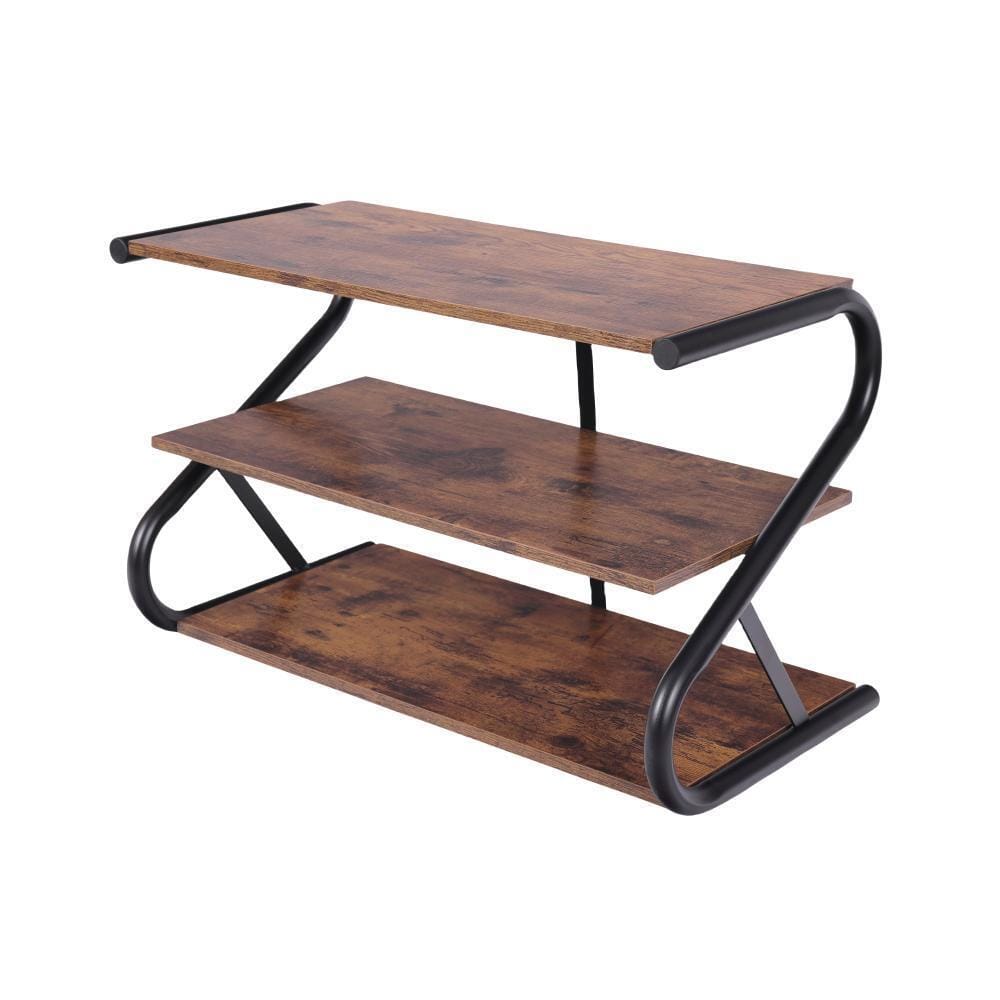 Shoe Rack 3 Tier Black Frame