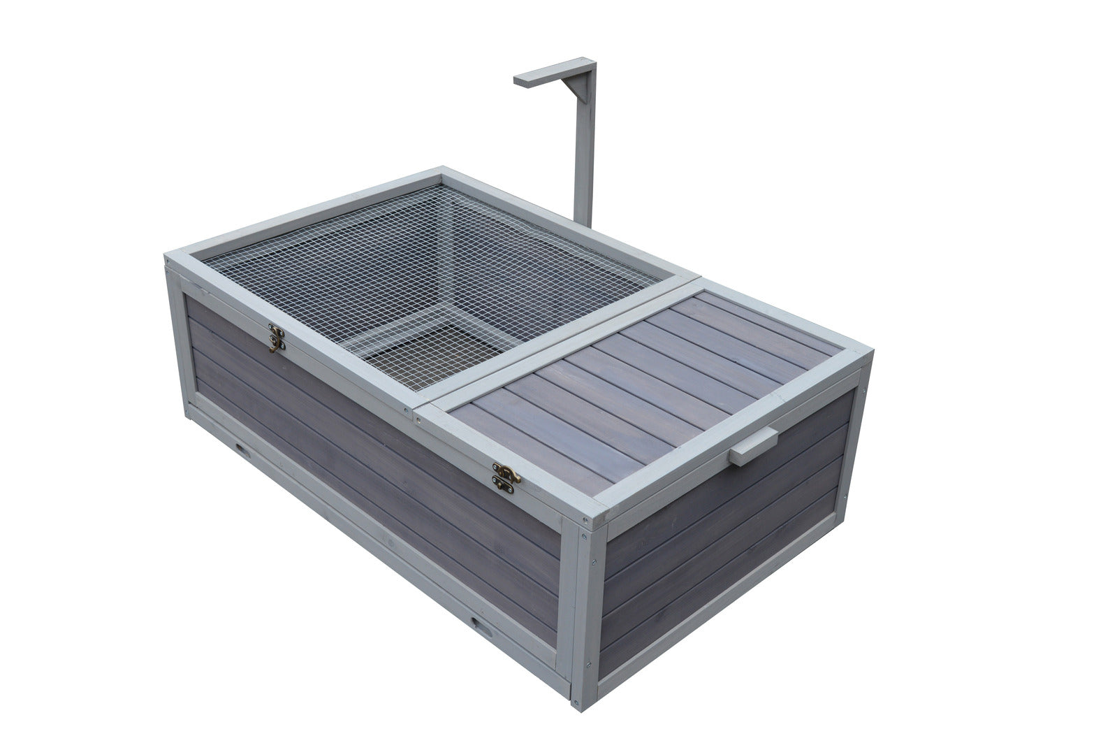 Wooden Habitat Enclosure for Tortoises and Turtles - Ideal for Indoor and Outdoor Use