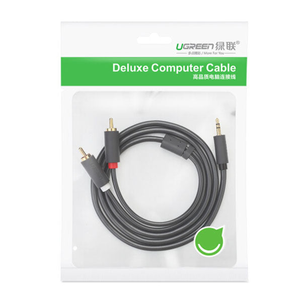 3.5Mm Male To 2Rca Male Cable 3M (10512)