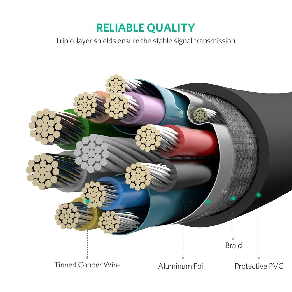 Usb 3.0 A Male To Micro Usb 3.0 Male Cable - Black 2M (10843)