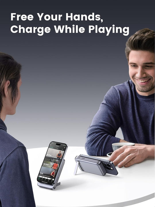 15086 10000Mah Magnetic Wireless Power Bank (Sapce Gray)