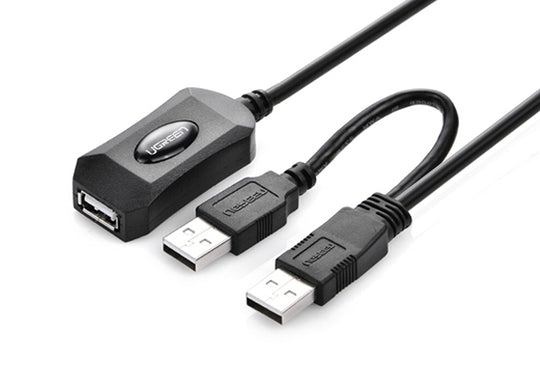 Usb 2.0 Active Extension Cable With Usb Power 5M (20213) - Computer Cables & Adapters