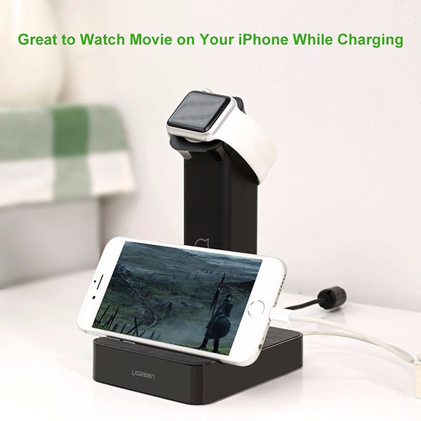 Black colour - Apple Watch Magnetic Charging Dock - Black (30361)