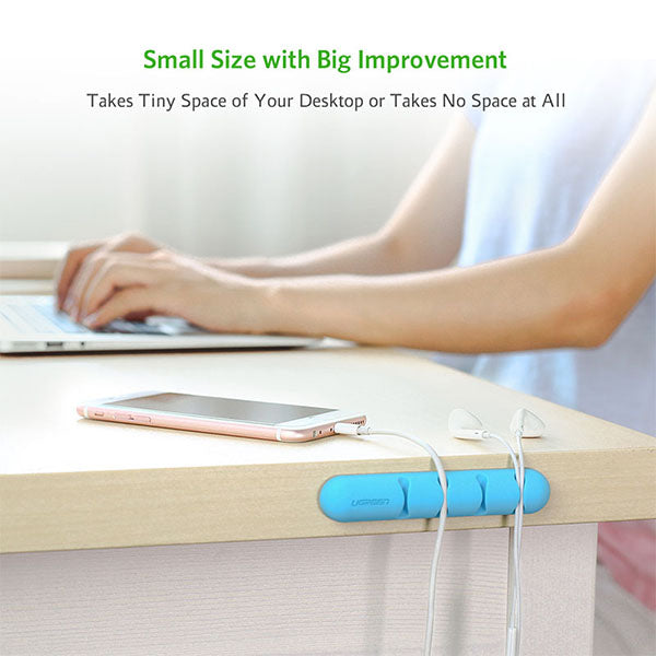 Cable Organizer (2Pcs/Pack) - Blue (30484) | Blue colour