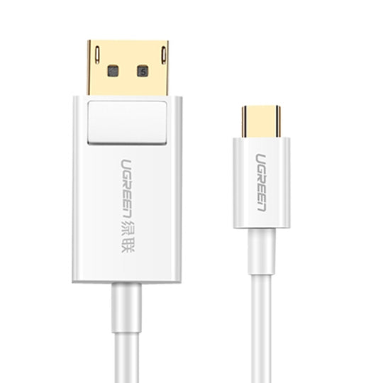 Usb Type C To Dp Cable 1.5M (White) 40420 - Computer Cables & Adapters