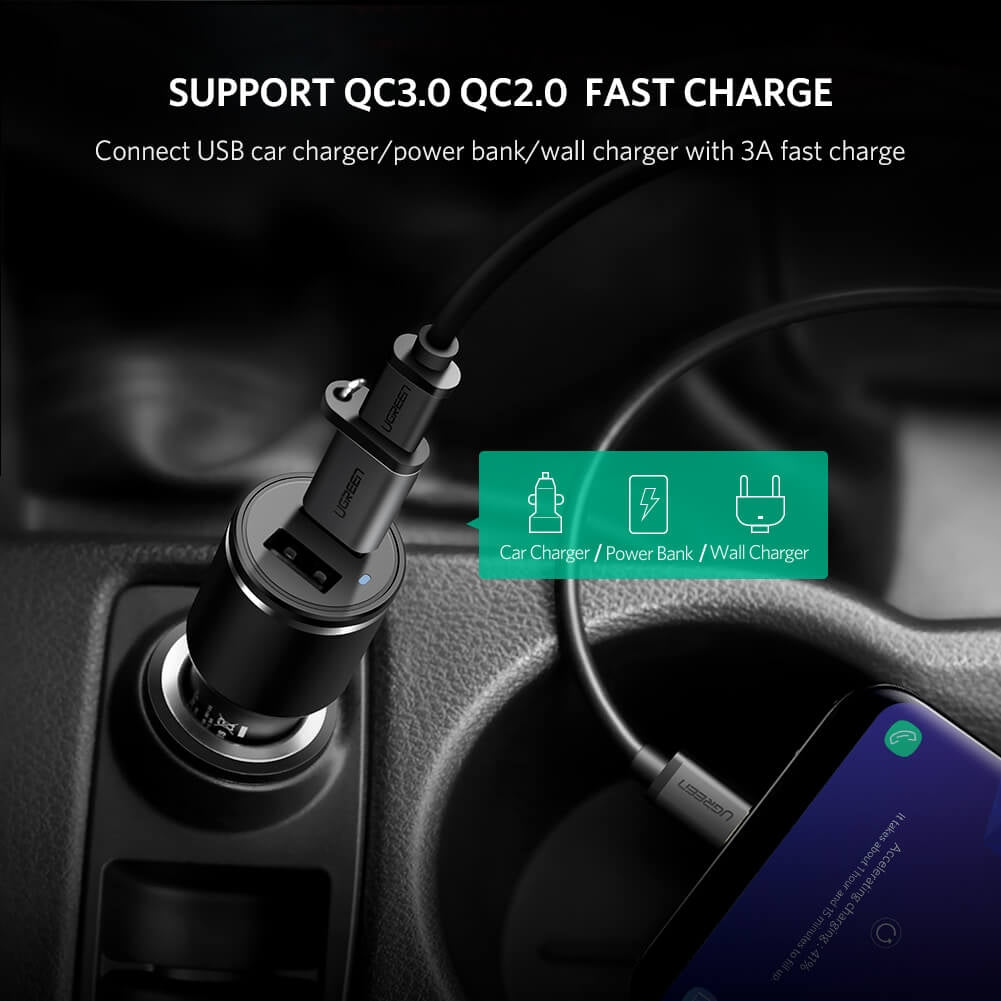 Ugreen - Usb-C 3.1 Female To Usb-A 3.0 Male Adapter (50533)