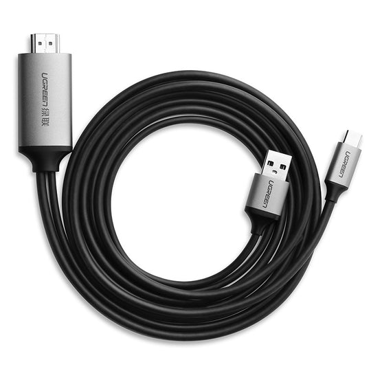 Type C To Hdmi Cable With Usb Power 1.5M (50544) - Computer Cables & Adapters