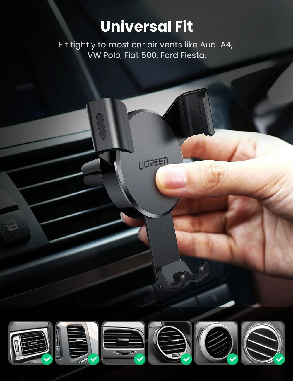 50564 Gravity Drive Car Mount, Car Mounts