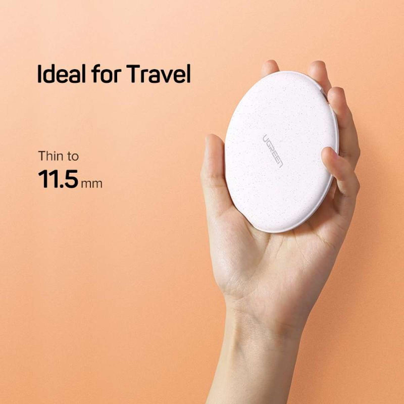 Qi Wireless Charger White 60112 - Phone Chargers