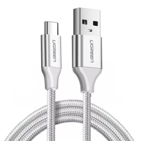 60121 Usb 2.0 Type-A To Type-C Male Nickel Plated Cable 1M (White) - Computer Cables & Adapters