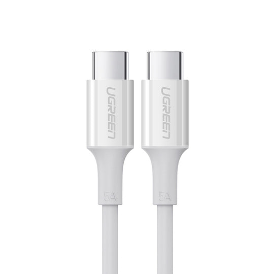 60552 Usb-C 2.0 To Type-C Male To Male Data Cable 5A 2M White - Computer Cables & Adapters
