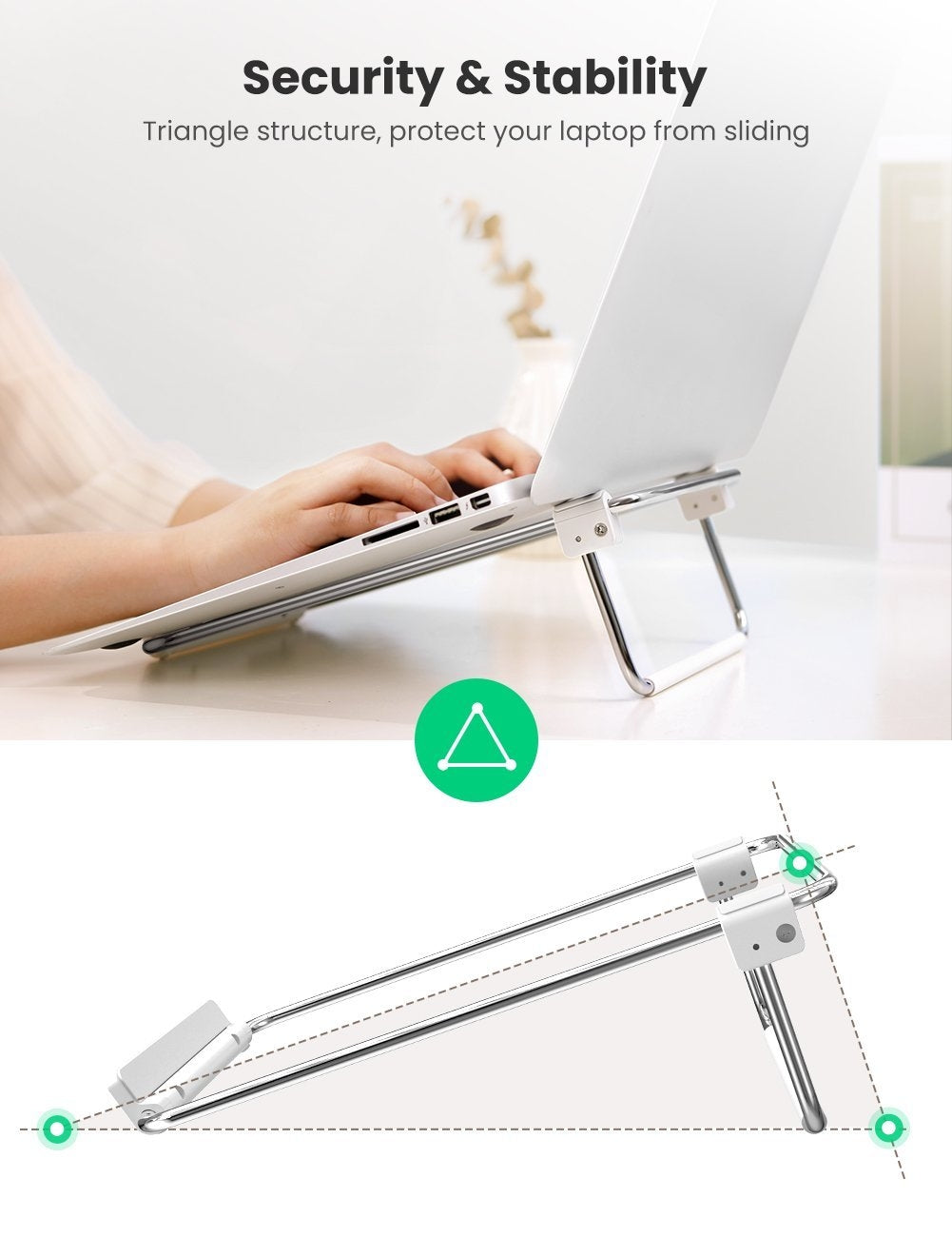 Laptop Stands - 80348 Adjustable Laptop Desk Stand