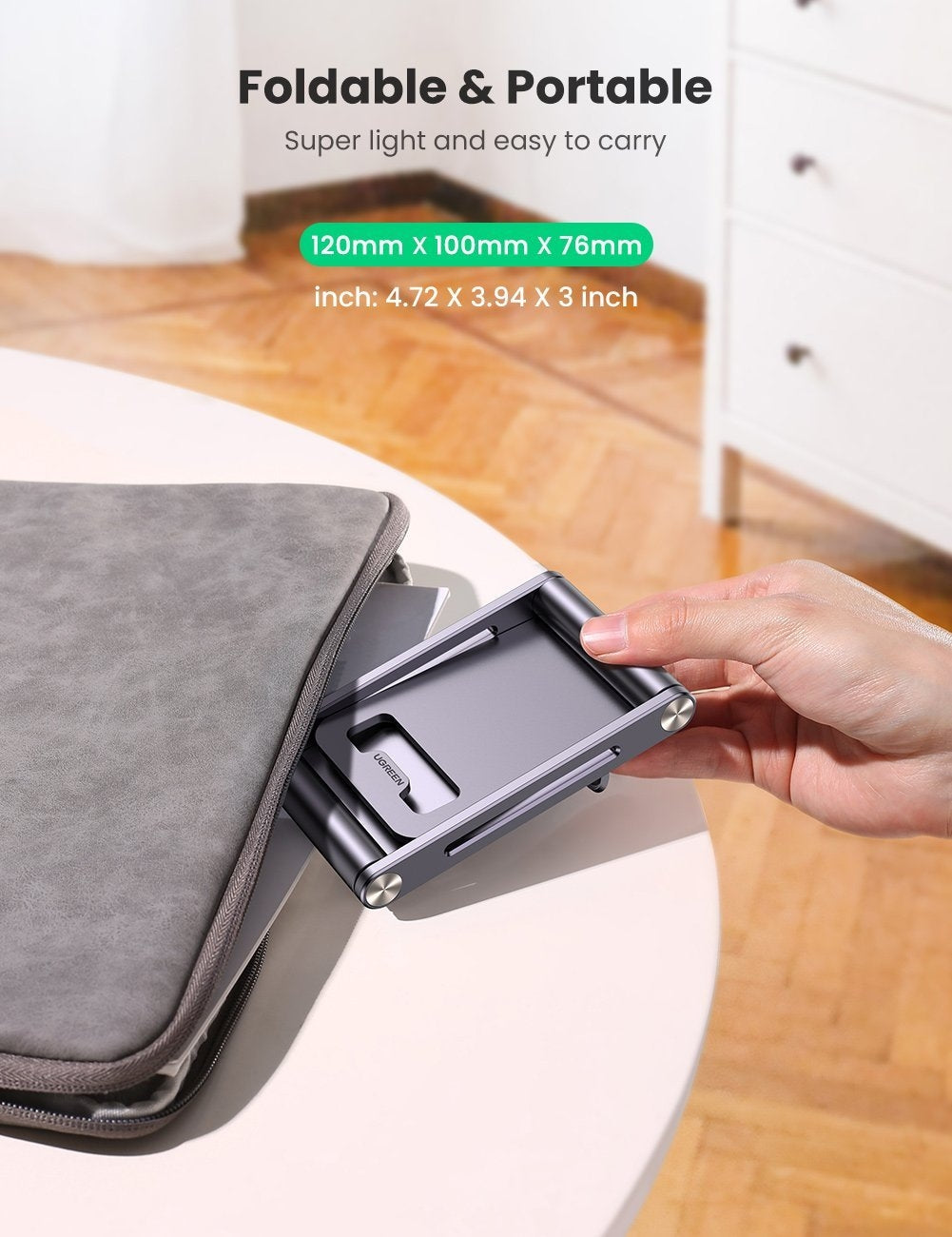80708 Adjustable Aluminum Phone Holder with Camera Accessories