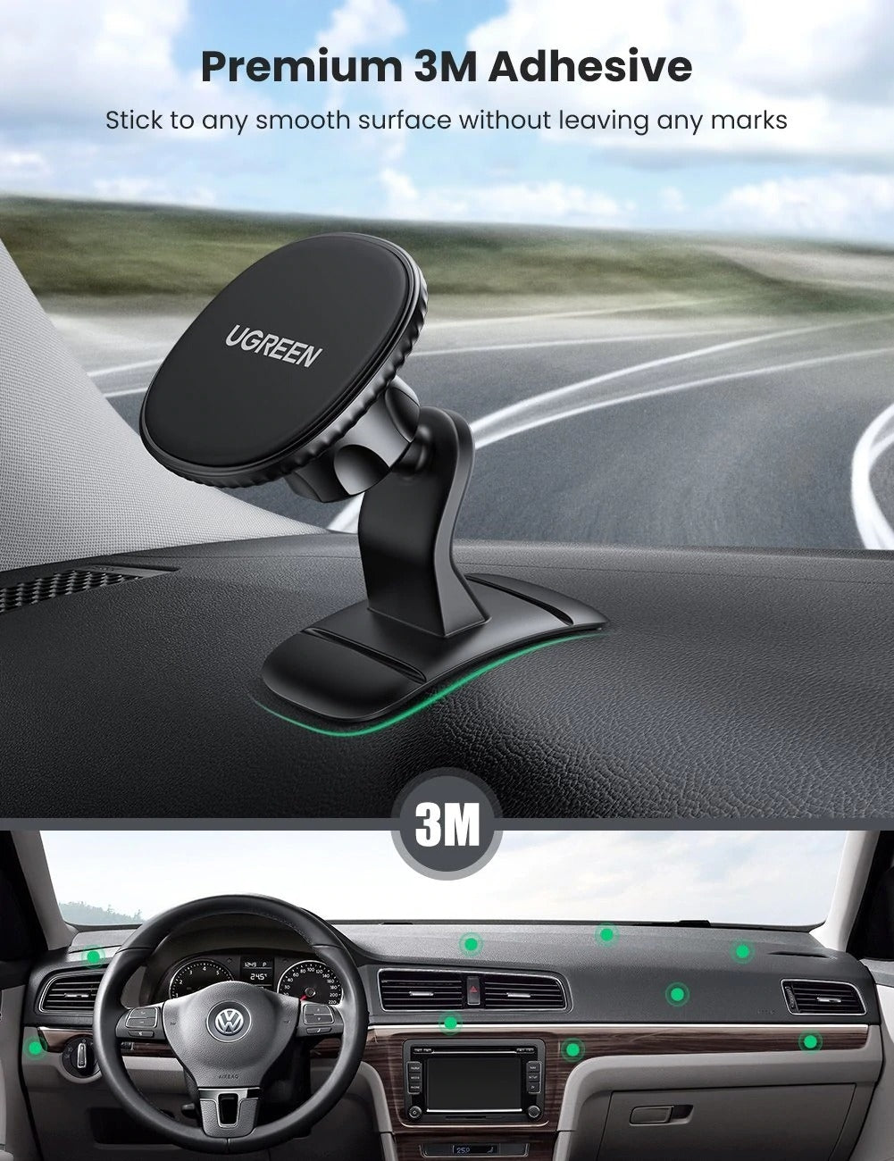 Car Mounts - 80785 Magnetic Phone Car Mount