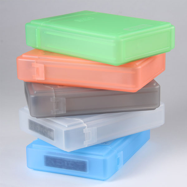 External 3.5" IDE SATA HDD Anti-Static hdd storage Box (Clear) | Hard Drives