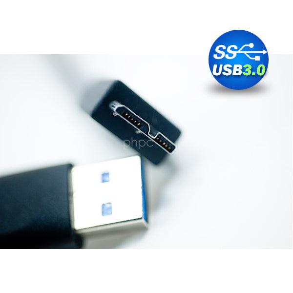 Full Metal Usb 3.0 Card Reader With Front Usb - Black | Black colour