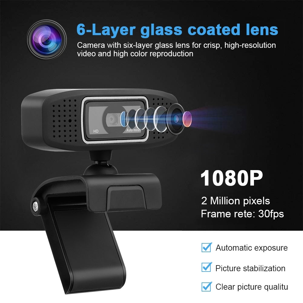 Web Camera A15 Full Hd 1080P with Security Cameras & Accessories