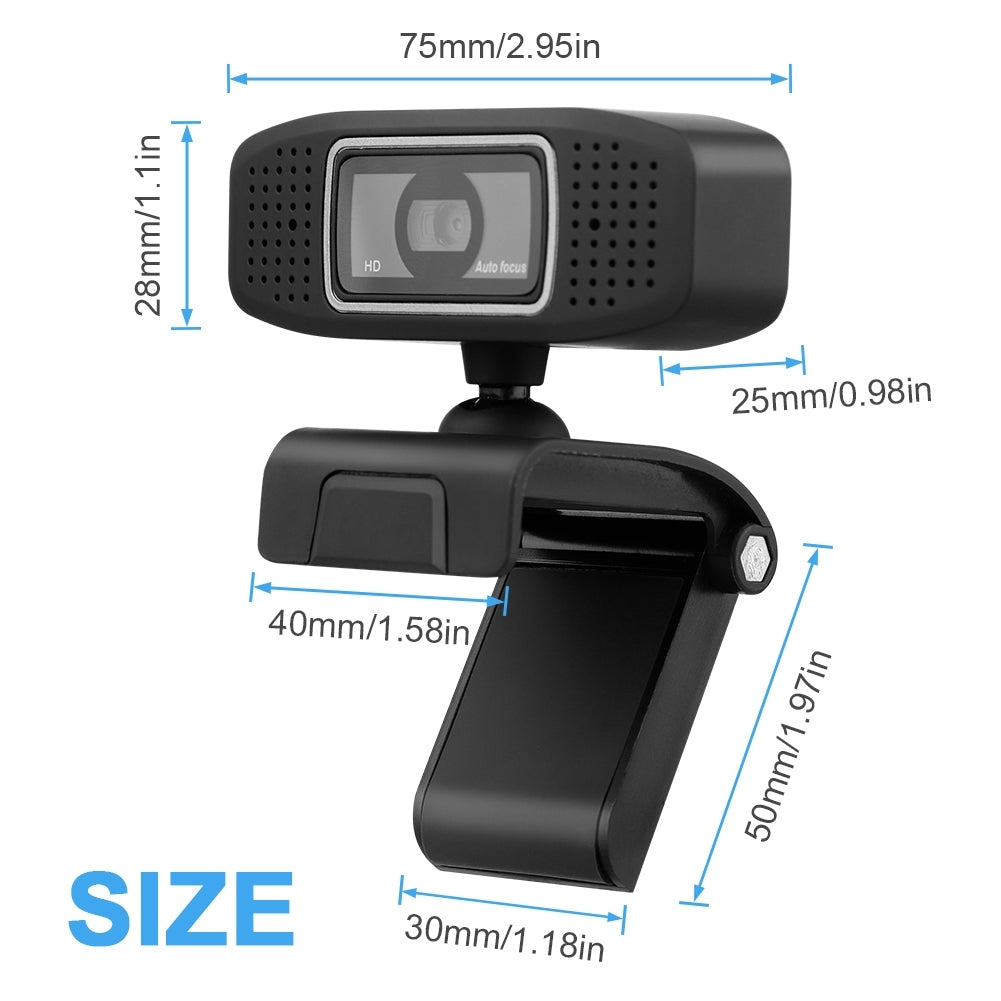 Security Cameras & Accessories - Web Camera A15 Full Hd 1080P