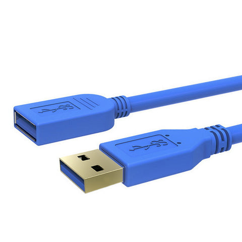 1.2M 4Ft Usb 3.0 Superspeed Extension Cable Insulation Protected Gold Plated