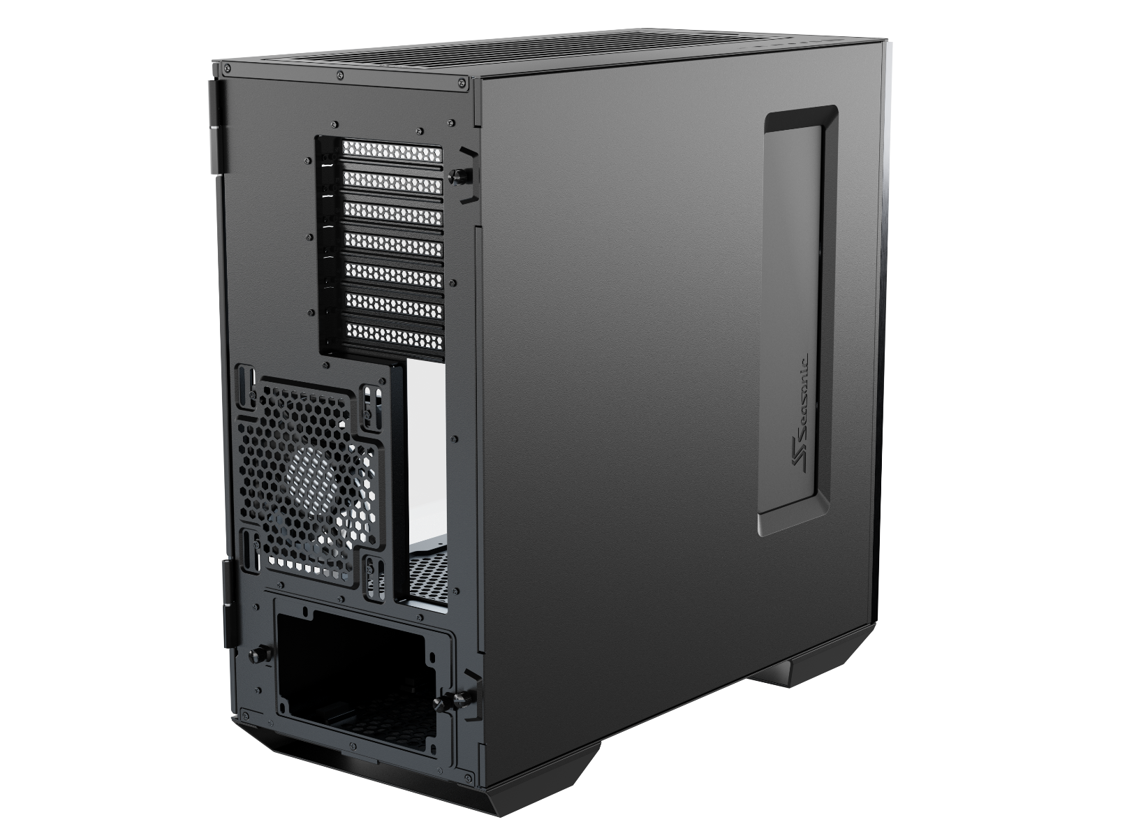 Q704 Aluminum Case With Syncro 650W 80 Plus Gold Psu & Connect Module Red