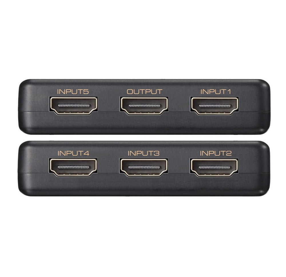 TVs & Accessories - Ultra Hd 5 Way Hdmi Switch 5 In 1 Out Splitterr