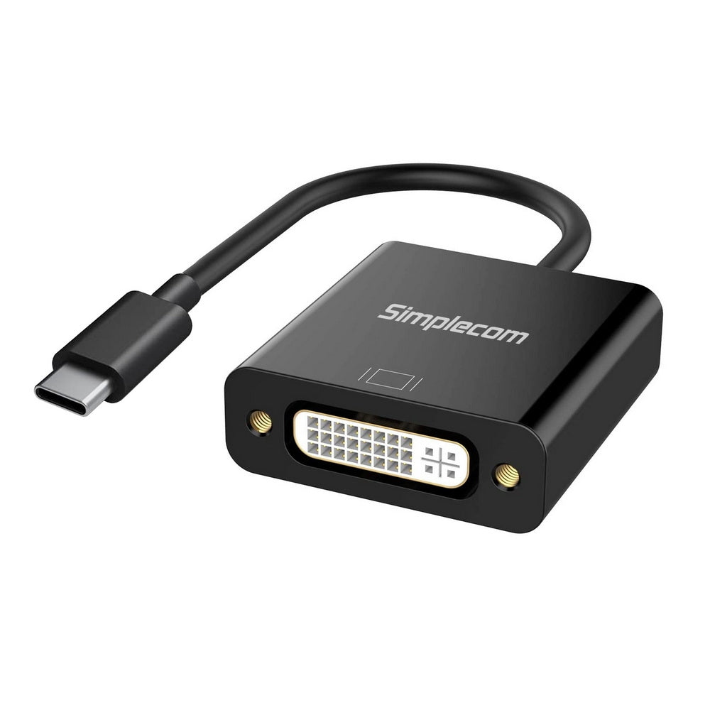 Usb-C To Dvi Adapter Full Hd 1080P - Simplecom