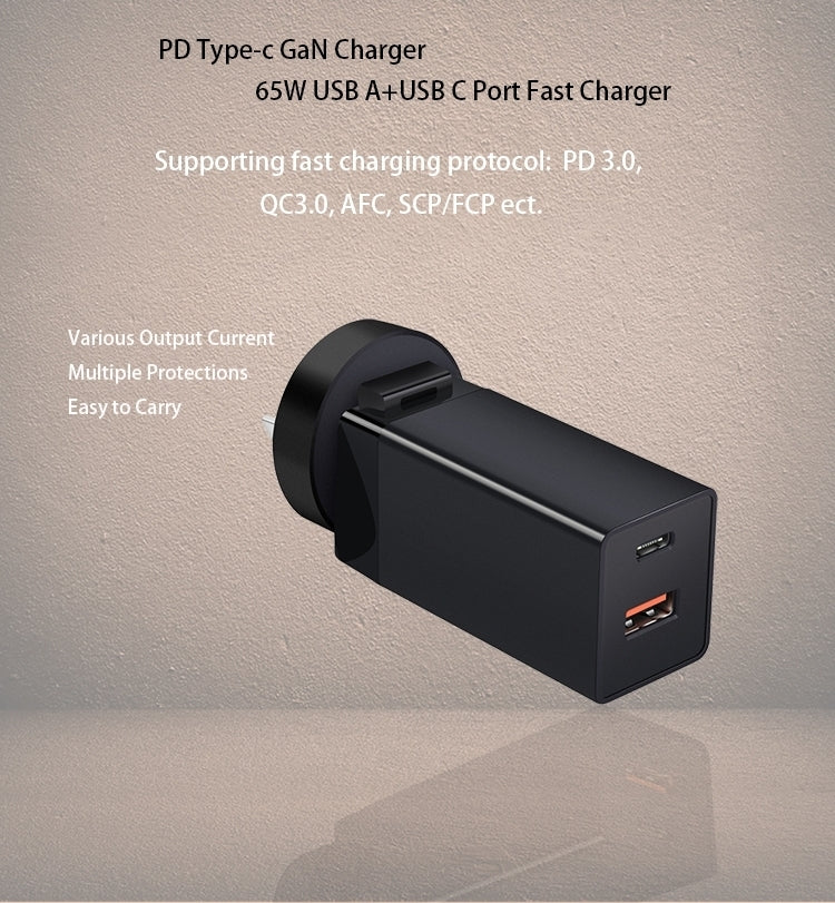 Pd65Ac Gan 65W Usb-C Pd Quick Charger | Power Banks & Chargers - photo 6