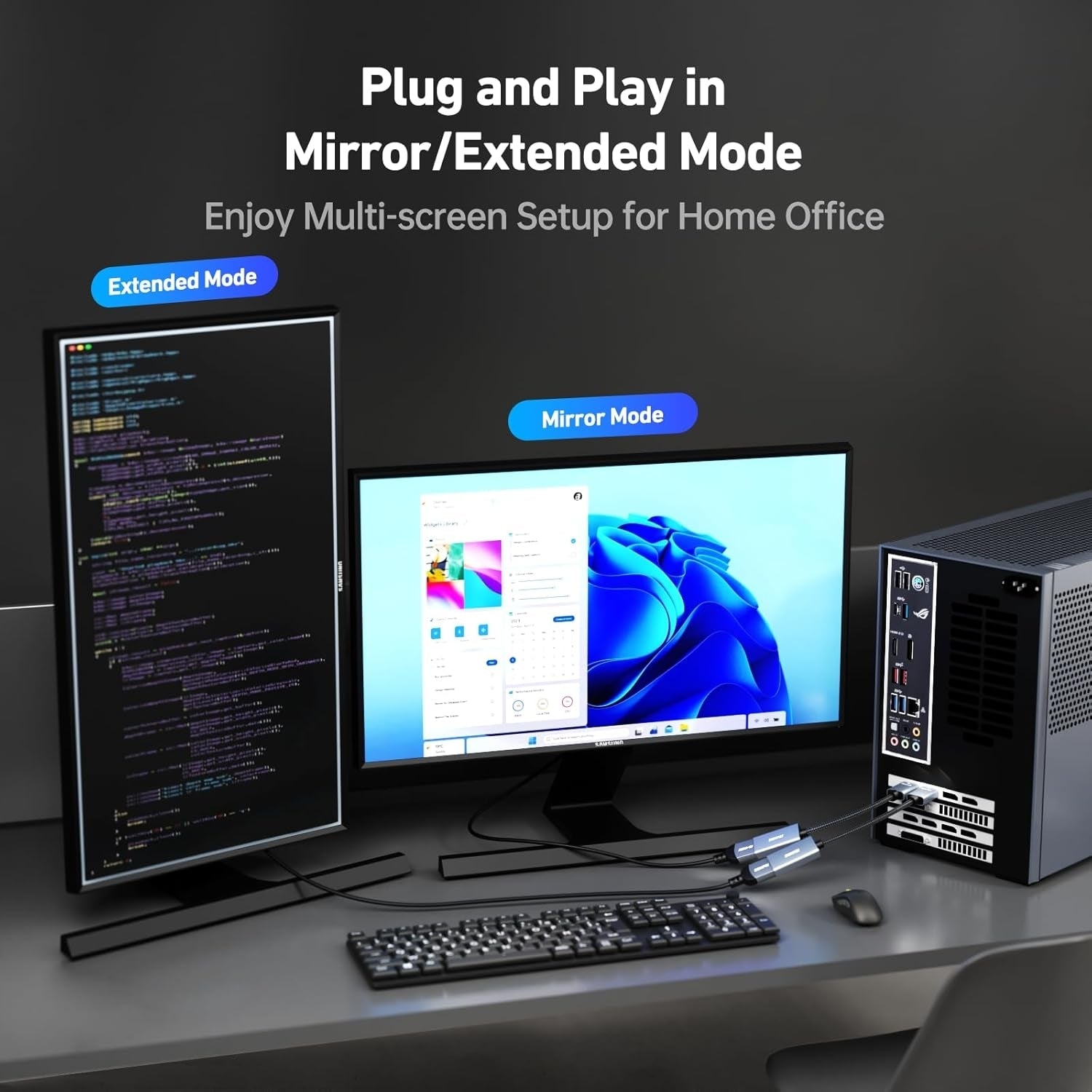 4K DisplayPort to HDMI Adapter - High-Speed & Durable | Computer Cables & Adapters