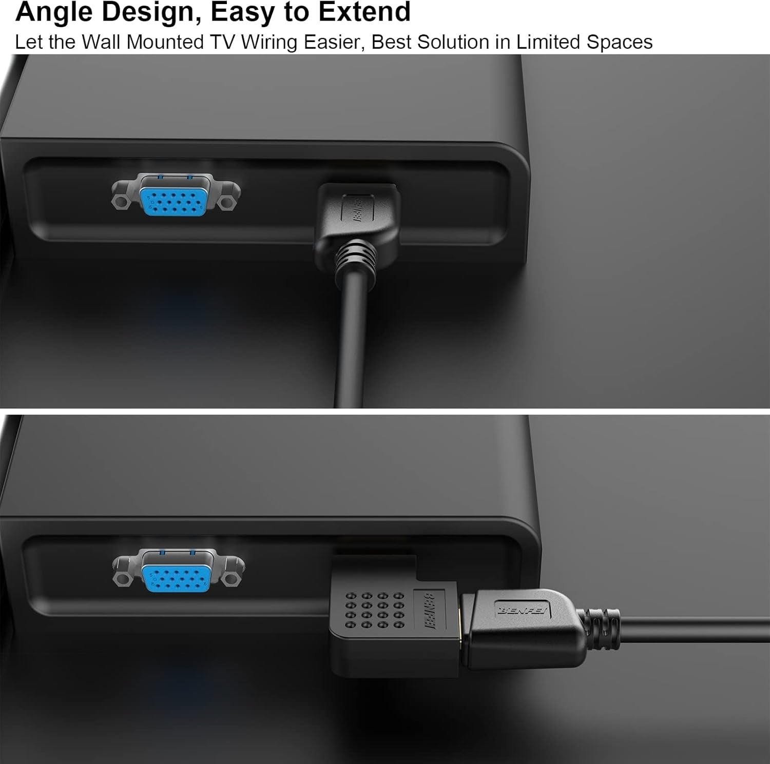 HDMI Male to Female Right Angle 90 Degree Adapter | Computer Cables & Adapters - photo 6