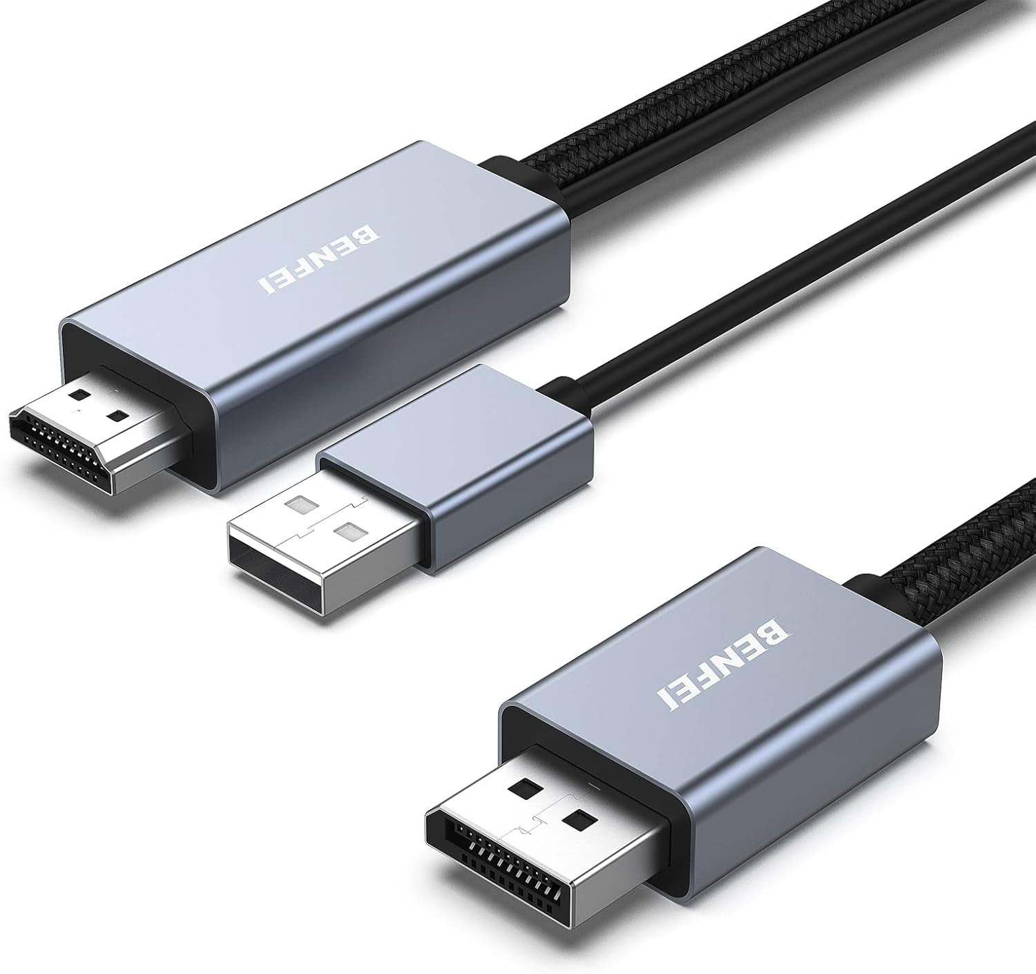 HDMI to DisplayPort Cable, 1.8M (6 Feet)