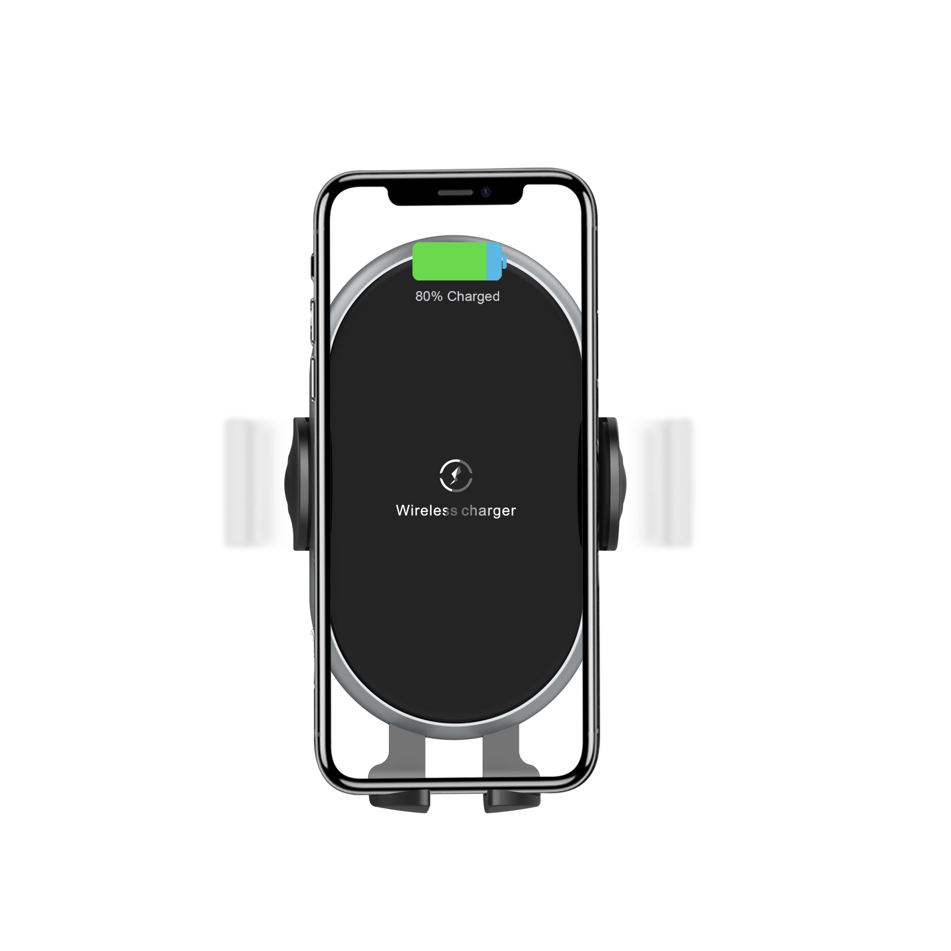 Automotive Repair & Speciality Tools - Automatic Clamping Wireless Car Charger,With Backlight
