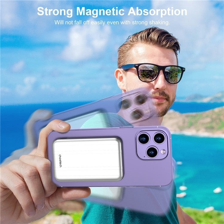 Power Banks & Chargers - B655-Sl 5000Mah Magnetic Wireless Power Bank 10W (Silver)