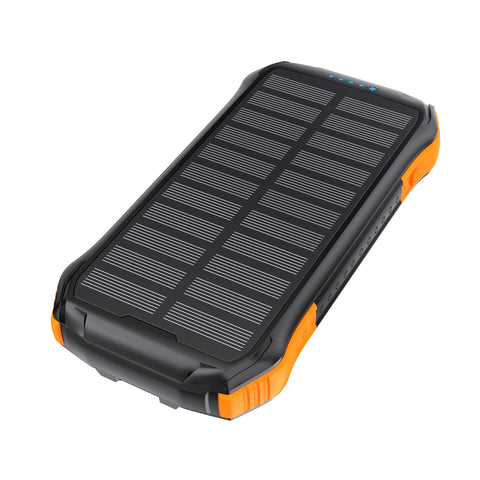 Solar Power Bank: Charge On-The-Go with 10000mAh