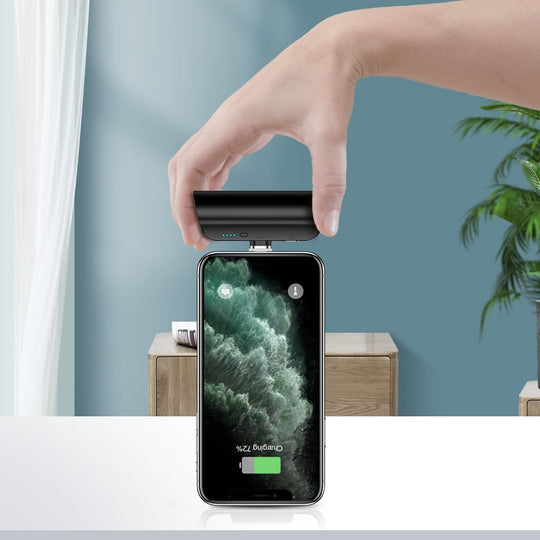 B660-Bk 3000Mah Mini Power Bank With 3 Magnetic Connectors