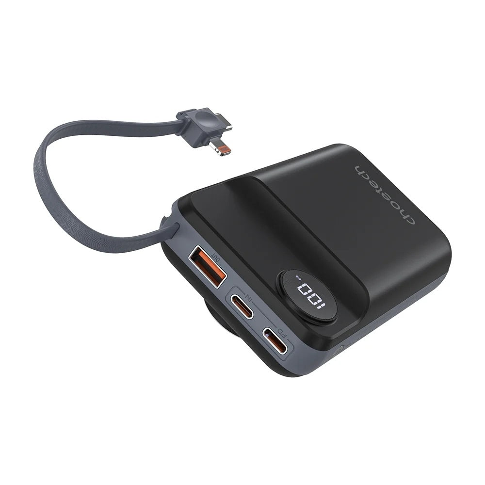 Phone Chargers - Black 20,000mAh Wireless Power Bank - USB-A & USB-C Fast Charge