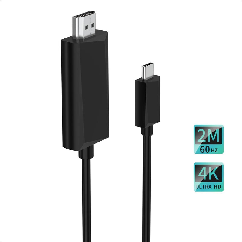 4K 60Hz Usb-C To Hdmi Cable 2M - TVs & Accessories