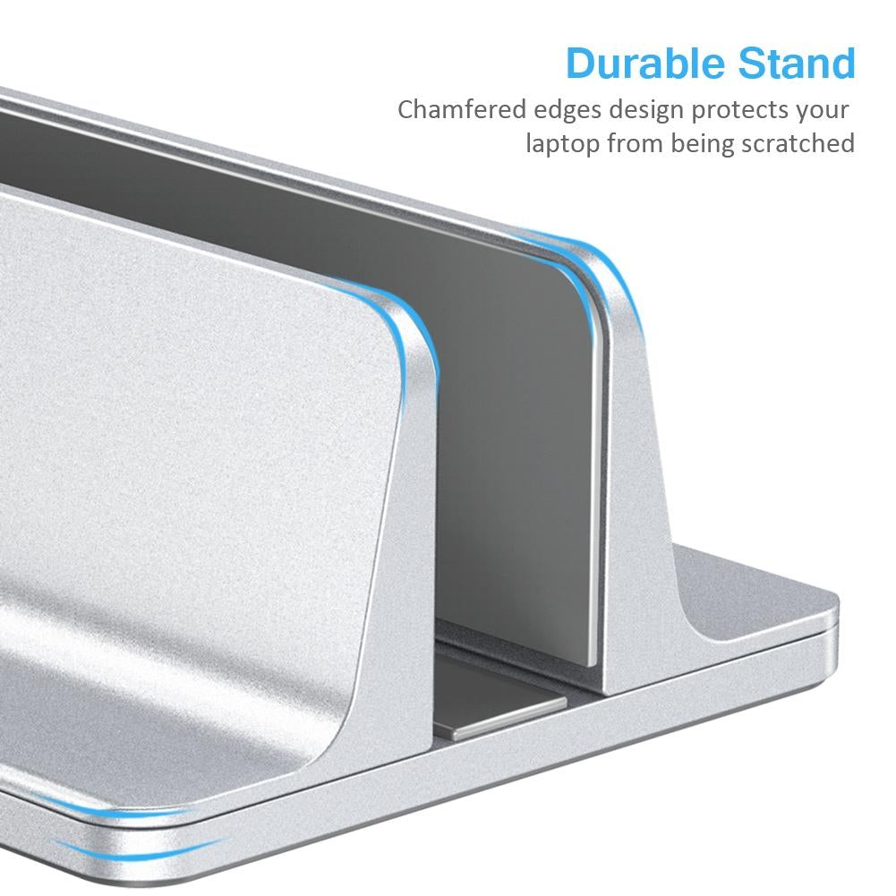 Aluminum Stand With Adjustable Dock Size, Laptop Holder For All MacBook & tablet