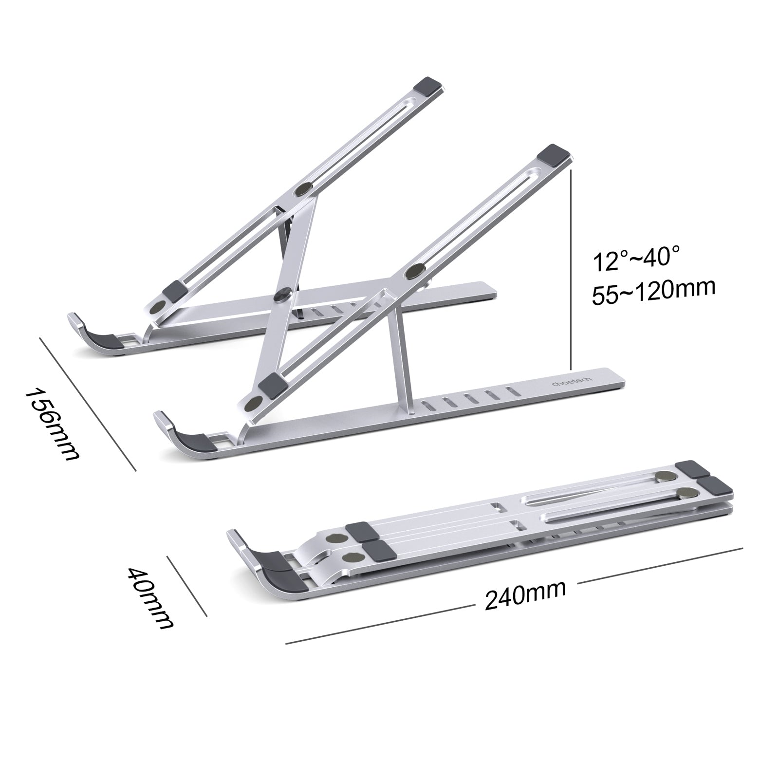 H045-Sl Aluminum Foldable Laptop Stand