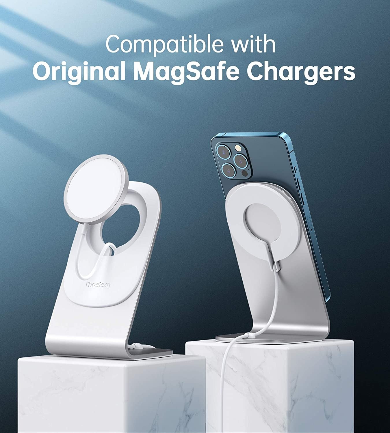 H046 Phone Stand For Magsafe Charger Aluminum (Stand Only) | High Quality