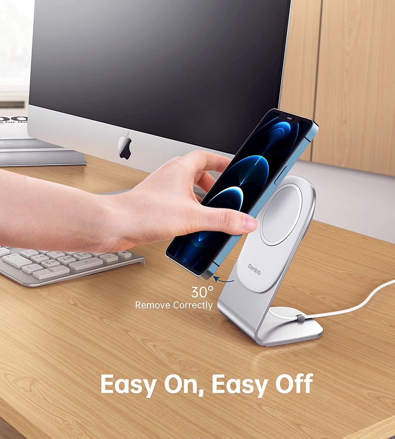 H046 Phone Stand For Magsafe Charger Aluminum (Stand Only) | Camera Accessories