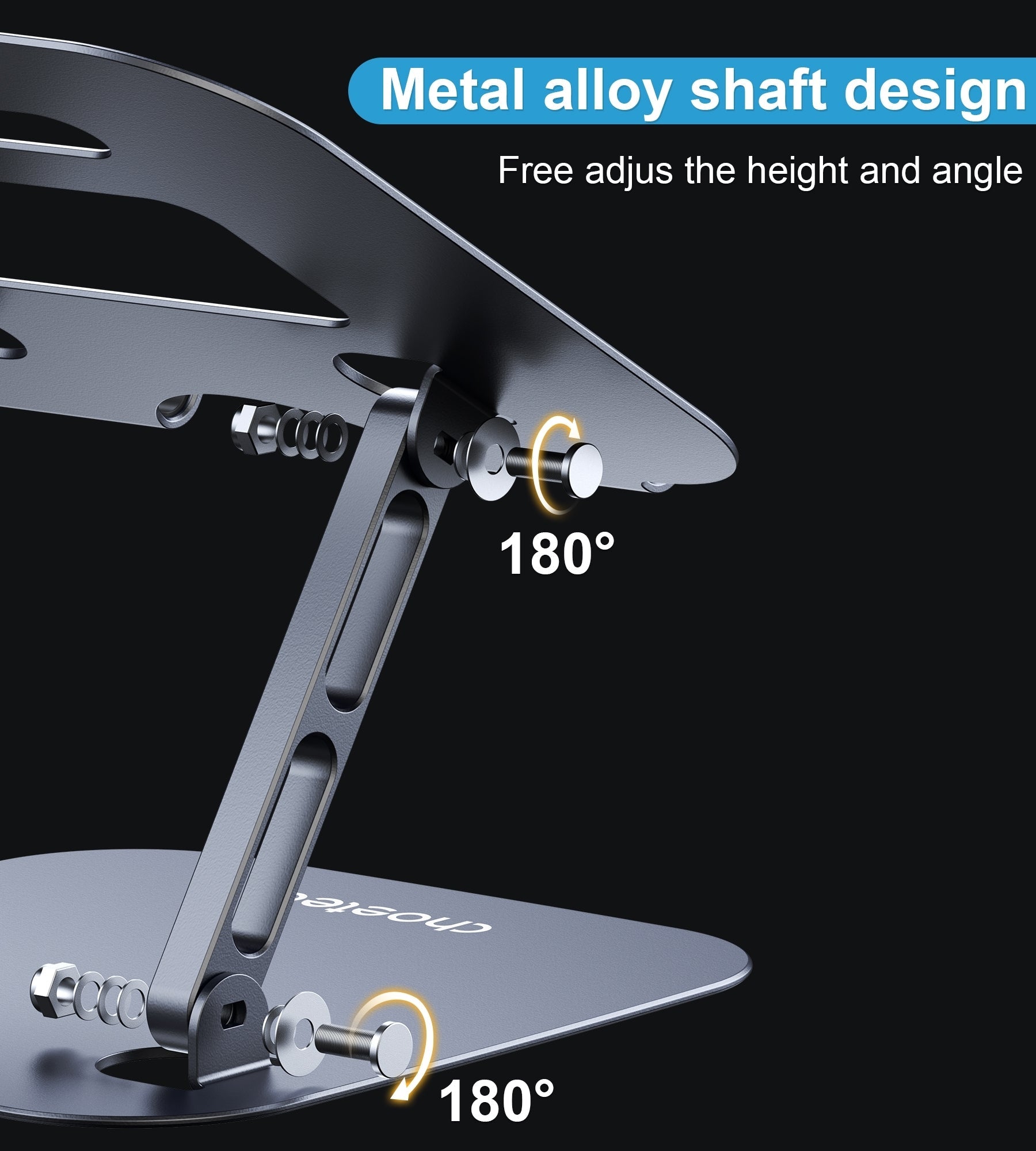 H061-Gy Tablet Desktop Holder, Laptop Stands