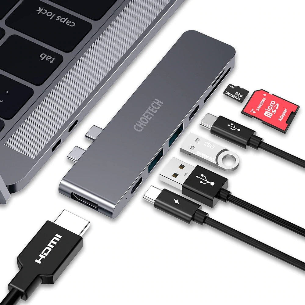 Usb-C  7 In 1 Expand Docking Station Hub For Macbook Pro