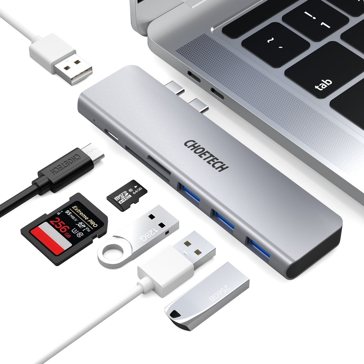 7-In-1 Macbook Pro Usb Adapter | Laptop Stands