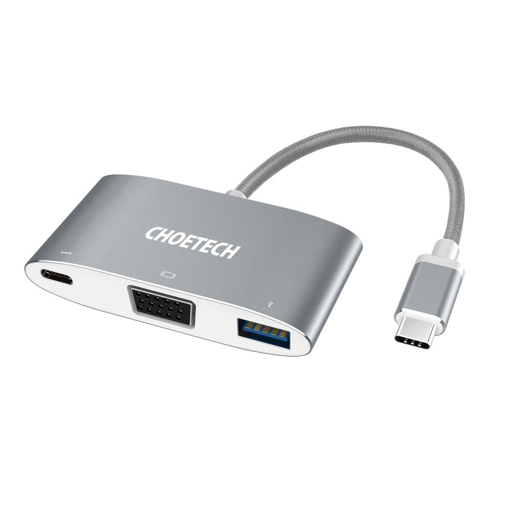Hub-V02 Usb-C To Vga & Usb Multiport Adapter | Keyboards & Accessories