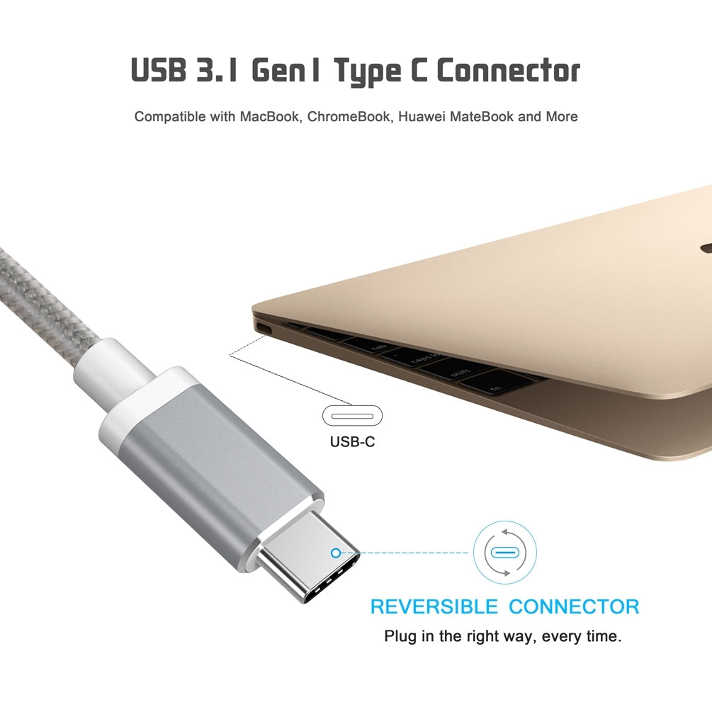Hub-V02 Usb-C To Vga & Usb Multiport Adapter, Keyboards & Accessories