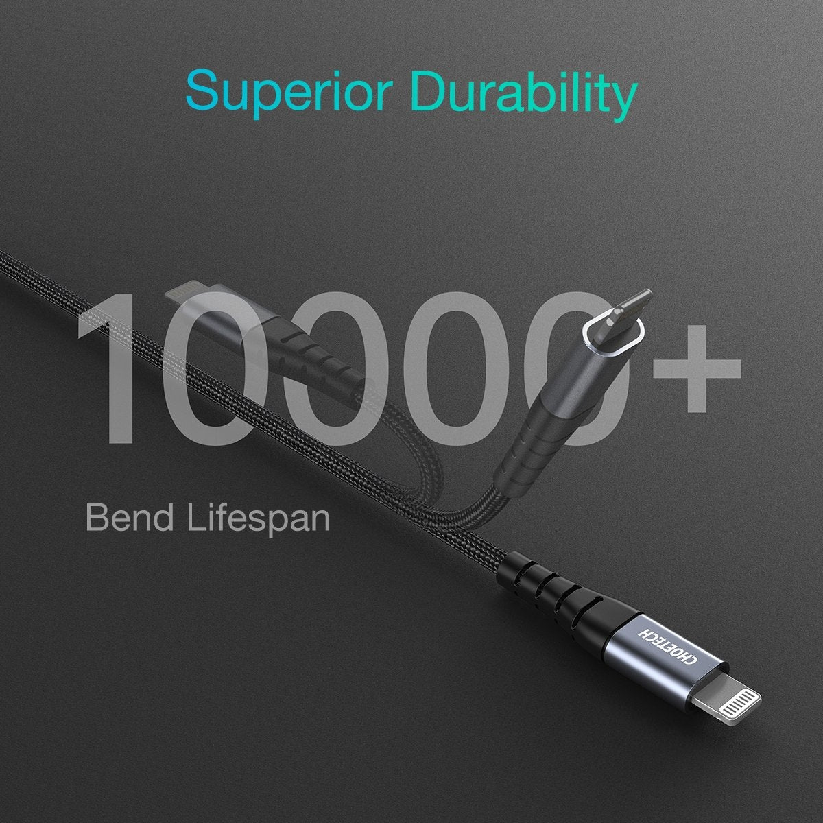 Usb-C To Iphone Mfi Certified Cable 2M
