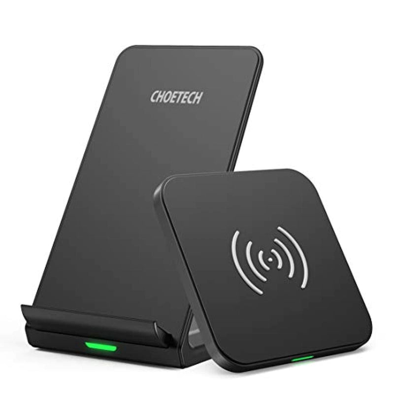 (T524S+T511S) Qi 10W/7.5W Fast Wireless Charging Stand Pad
