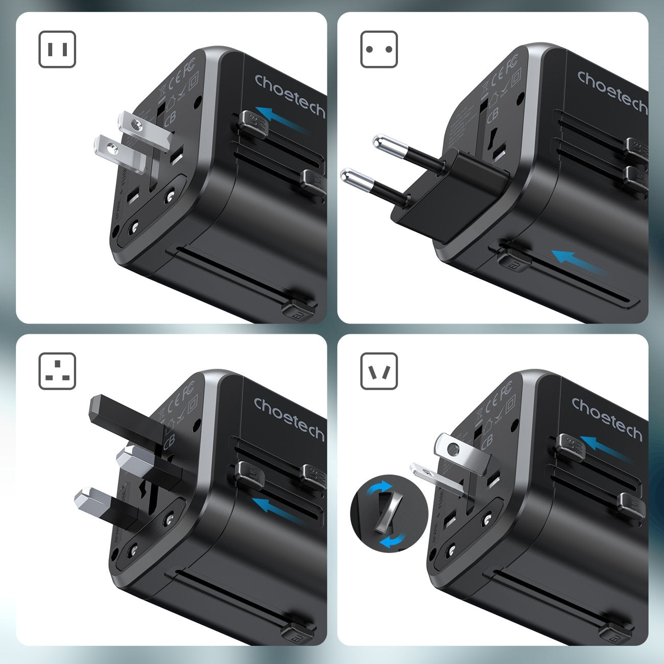 Pd5008 30W Fast Gan Travel Charger, Power Banks & Chargers
