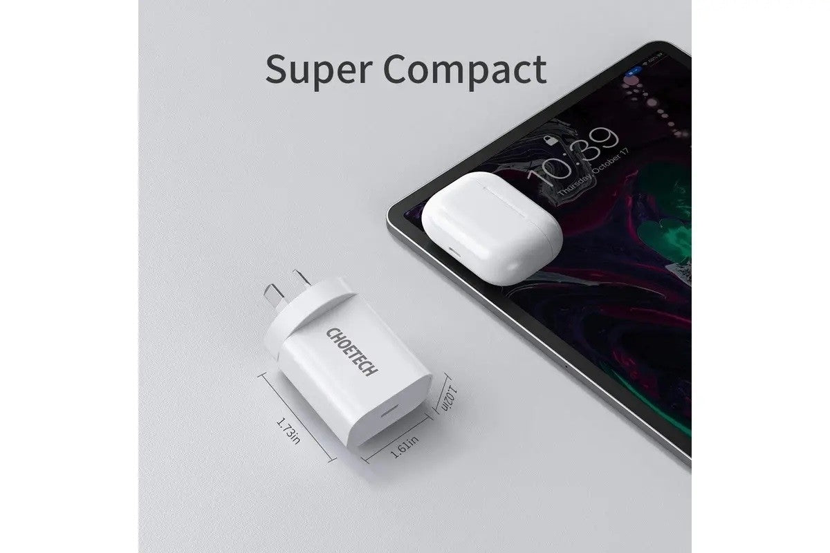 Pd20W Usb-C Iphone Fast Charger With Mfi Certified Usb-C Cable | Phone Chargers