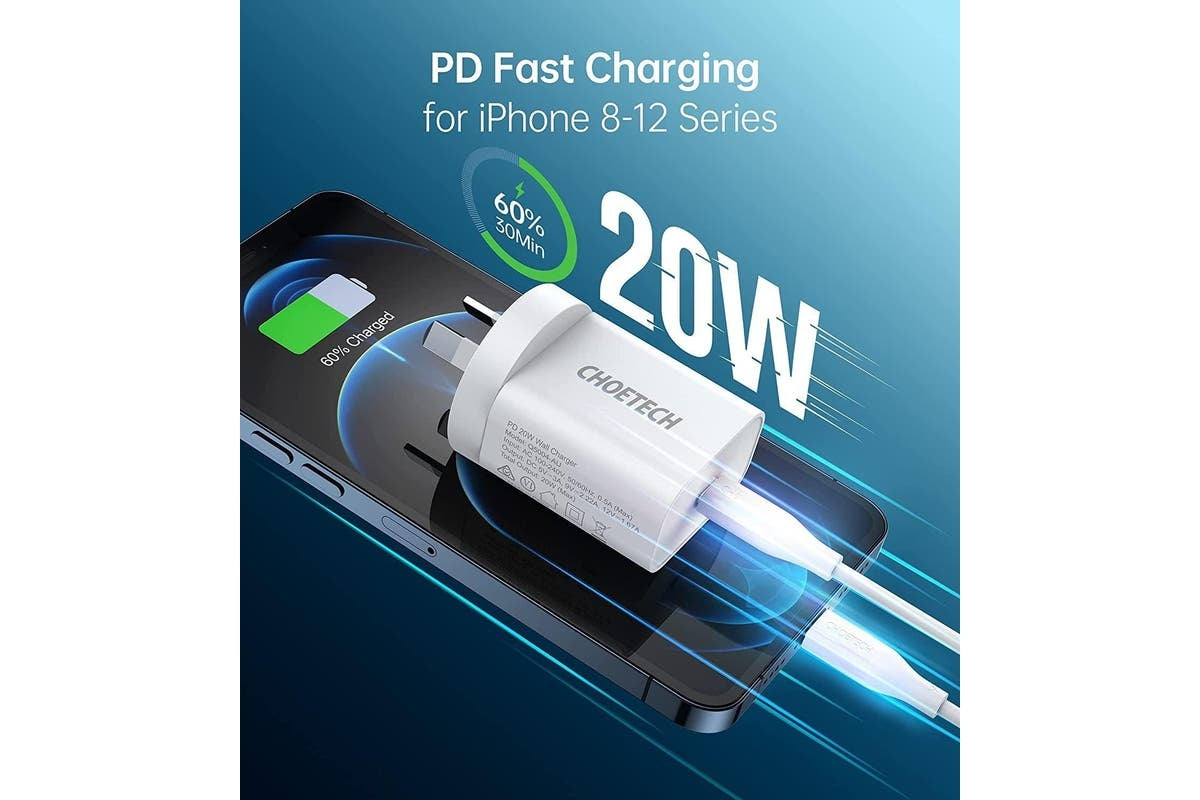 Pd Fast Type C Wall Charger 20W, Power Banks & Chargers